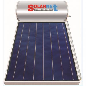 Επιλεκτικού Συλλεκτη Solarnet SOL 160 Glass Επιλεκτικός Τιτανίου Τριπλής Ενέργειας