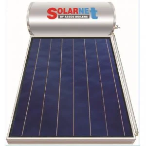 Επιλεκτικού Συλλεκτη Solarnet SOL 160 Glass Επιλεκτικός Τιτανίου Διπλής Ενέργειας