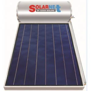 Επιλεκτικού Συλλεκτη Solarnet SOL 200 Glass Επιλεκτικός Τιτανίου Διπλής Ενέργειας