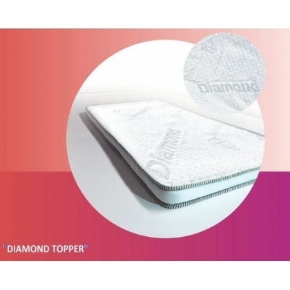 Ανώστρωμα Διπλό με AirFoam Achaia Strom "Diamond" 140x190