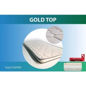 Ανώστρωμα Ημίδιπλο Achaia Strom "Top Latex Gold" 110x200 έως 24 δόσεις Ανώστρωμα Ημίδιπλο Achaia Strom "Top Latex Gold" 110x200