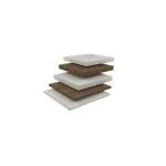 Στρώμα Ύπνου Διπλό Χωρίς Ελατήρια Dunlopillo Luxury Range Ultra Ivory 141-150 (Πλάτος)