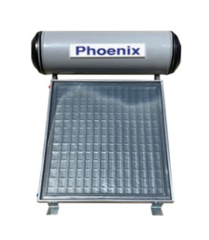 Gauzer Phoenix 100lt/1,5m² Glass Διπλής Ενέργειας έως 48 δόσεις με επιλεκτικό συλλέκτη