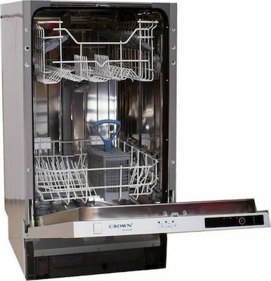 Crown DW 4530ABI Πλυντήριο Πιάτων Πλήρως Εντοιχιζόμενο Π44.8xΒ54.8xY81.5εκ.