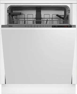 Beko DIN25411 Πλυντήριο Πιάτων Πλήρως Εντοιχιζόμενο Π59.8xΒ54.8xY82εκ.