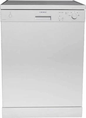 Crown DW 6044A WH Πλυντήριο Πιάτων Ελεύθερο Π59.8xΒ59.8xY85εκ.