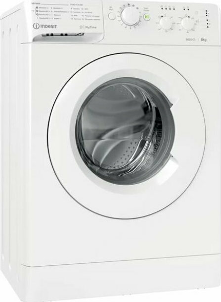 Indesit MTWSC 51051 W PL Πλυντήριο Ρούχων 5kg 1000 Στροφών