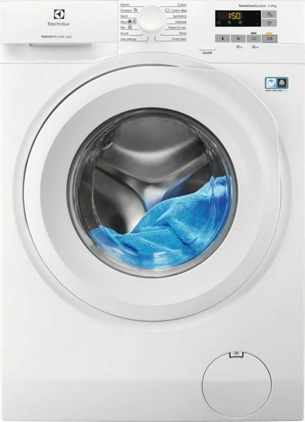 Electrolux EW6S526W Πλυντήριο Ρούχων 6kg 1200 Στροφών