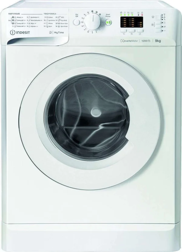 Indesit MTWA 91283 W EE Πλυντήριο Ρούχων 9kg 1200 Στροφών