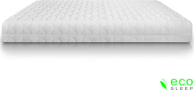 Eco Sleep King Υπέρδιπλο Στρώμα Latex χωρίς Ελατήρια 160x200x20cm με Aloe Vera