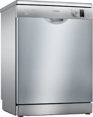 Bosch SMS25AI07E Ελεύθερο Πλυντήριο Πιάτων για 12 Σερβίτσια Π60xY84.5εκ. Inox