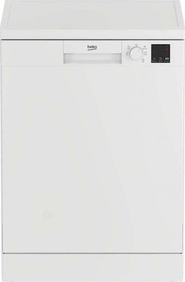 Beko DVN05320W Ελεύθερο Πλυντήριο Πιάτων για 13 Σερβίτσια Π59.8xY85εκ. Λευκό