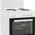 Thermogatz TGS E110 WH Κουζίνα 66lt με Εμαγιέ Εστίες Π60εκ. Λευκή