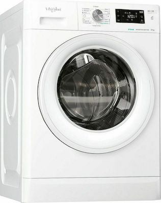 Whirlpool FFB 8258 WV EE Πλυντήριο Ρούχων 8kg με Ατμό 1200 Στροφών