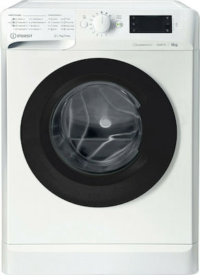 Indesit MTWE 81283 WK EE Πλυντήριο Ρούχων 8kg 1200 Στροφών