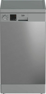 Beko DVS 05024 X Ελεύθερο Πλυντήριο Πιάτων για 10 Σερβίτσια Π45xY85εκ. Inox