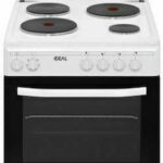 Ideal IDCS 6040 ENW Κουζίνα 62lt με Εμαγιέ Εστίες Π59.8εκ. Λευκή