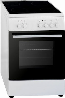 Arielli C-6060CER Κουζίνα 57lt με Κεραμικές Εστίες Π60εκ. Λευκή