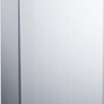 Crown DF-112A SI Μονόπορτο Ψυγείο 93lt Υ84xΠ48xΒ44εκ. Inox