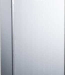 Crown DF-112A SI Μονόπορτο Ψυγείο 93lt Υ84xΠ48xΒ44εκ. Inox