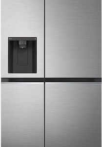 LG GSLV70PZTE Ψυγείο Ντουλάπα 635lt NoFrost Υ179xΠ91.3xΒ73.5εκ. Inox