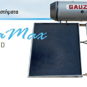 Gauzer Optima Max Standard Ηλιακός Θερμοσίφωνας 200lt/4.2m² Glass Διπλής Ενέργειας με Επιλεκτικό Συλλέκτη