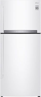 LG GTB583SHHZD Ψυγείο Δίπορτο 410lt NoFrost Υ168xΠ70xΒ73εκ. Λευκό