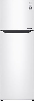 LG GTB362SHCZD Ψυγείο Δίπορτο 254lt NoFrost Υ166.5xΠ55.5xΒ62εκ. Λευκό