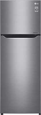 LG GTB523PZCZD Ψυγείο Δίπορτο 312lt NoFrost Υ169xΠ60xΒ66.5εκ. Inox