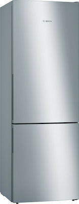 Bosch KGE49AICA Ψυγειοκαταψύκτης 419lt Υ201xΠ70xΒ65εκ. Inox