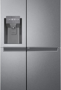 LG GSJV31DSXF Ψυγείο Ντουλάπα 634lt NoFrost Υ179xΠ91.3xΒ73.5εκ. Inox