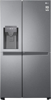 LG GSJV31DSXF Ψυγείο Ντουλάπα 634lt NoFrost Υ179xΠ91.3xΒ73.5εκ. Inox