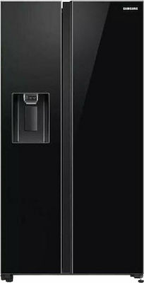 Samsung RS65R54422C Ψυγείο Ντουλάπα 635lt NoFrost Υ178xΠ91.2xΒ71.6εκ. Μαύρο
