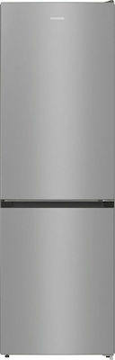 Gorenje NRK6191ES4 Ψυγειοκαταψύκτης 300lt NoFrost Υ185xΠ60xΒ59.2εκ. Inox