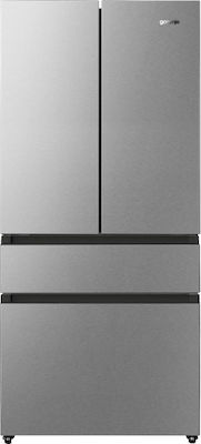 Gorenje NRM8181UX Ψυγείο Ντουλάπα 480lt NoFrost Υ181.7xΠ79.4xΒ70.6εκ. Inox