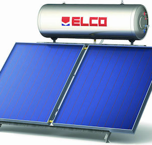Elco Sol-Tech S2 Ηλιακός Θερμοσίφωνας 300lt/4m² Glass Διπλής Ενέργειας με Επιλεκτικό Συλλέκτη