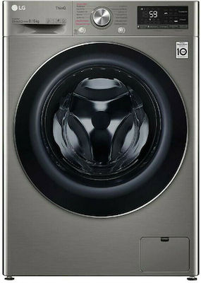 LG F4DV508S2PE Πλυντήριο-Στεγνωτήριο Ρούχων 8kg/6kg Ατμού 1400 Στροφές με Wi-Fi