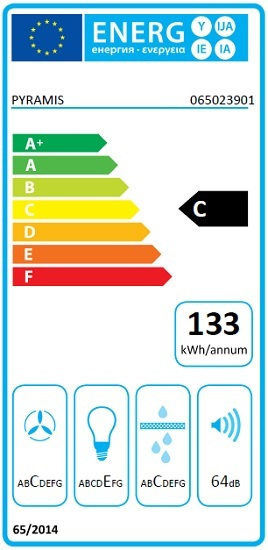 Pyramis Τετράγωνος Plus Classic Απορροφητήρας Καμινάδα 90cm Inox