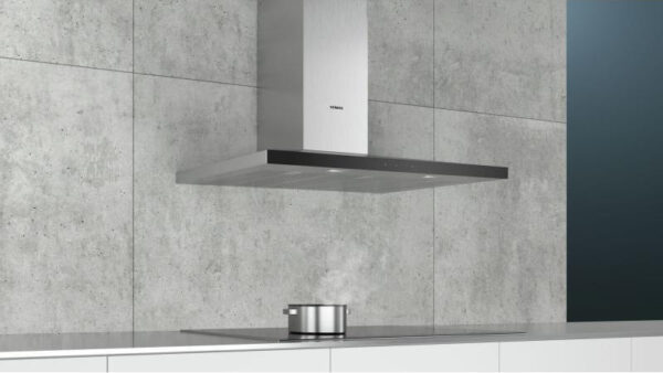 Siemens LC97QFM50 Απορροφητήρας Καμινάδα 90cm Inox