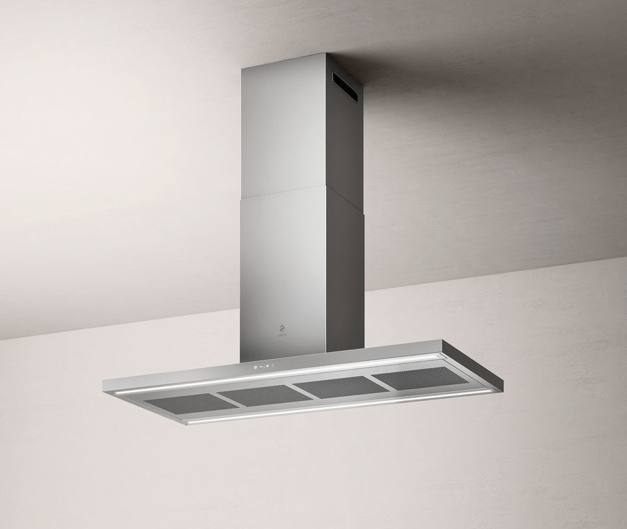 Elica Thin Island IX/A/120 Απορροφητήρας Καμινάδα 120cm Inox