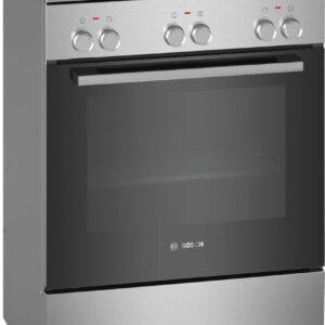 Bosch HKA090150 Κουζίνα 66lt με Κεραμικές Εστίες Π60εκ. Inox