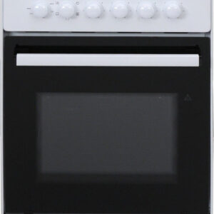 Crown CEC-5060V W Κουζίνα 47lt με Κεραμικές Εστίες Π50εκ. Λευκή