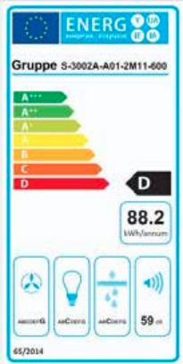 Gruppe Pratico 600 Ελεύθερος Απορροφητήρας 60cm Καφέ