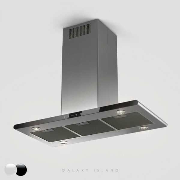 Elica Galaxy Island BLIX/A/90X45 Απορροφητήρας Νησίδα 90cm Inox