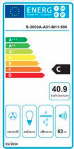 Gruppe Pratico 500 Ελεύθερος Απορροφητήρας 50cm Καφέ