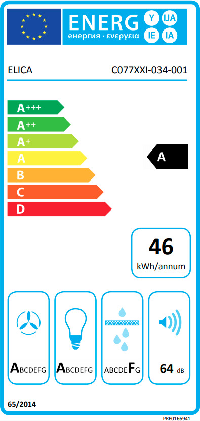 Elica Aplomb WH/A/90 Απορροφητήρας Καμινάδα 90cm Λευκός