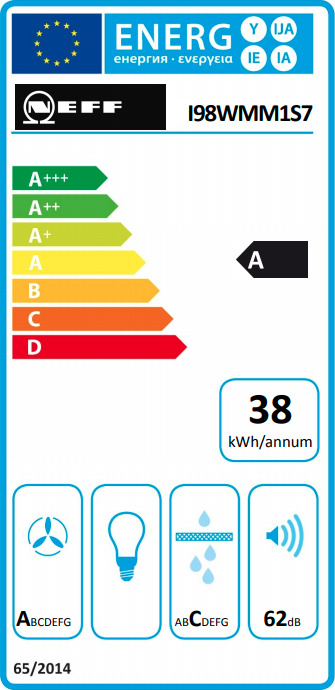 Neff I98WMM1S7 Μηχανισμός Απορρόφησης 90cm Μαύρος