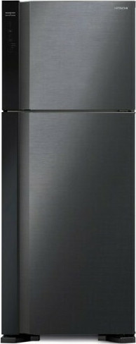 Hitachi R-V541PRU0 BBK Ψυγείο Δίπορτο 450lt Υ183.5xΠ71.5xΒ74εκ. Μαύρο