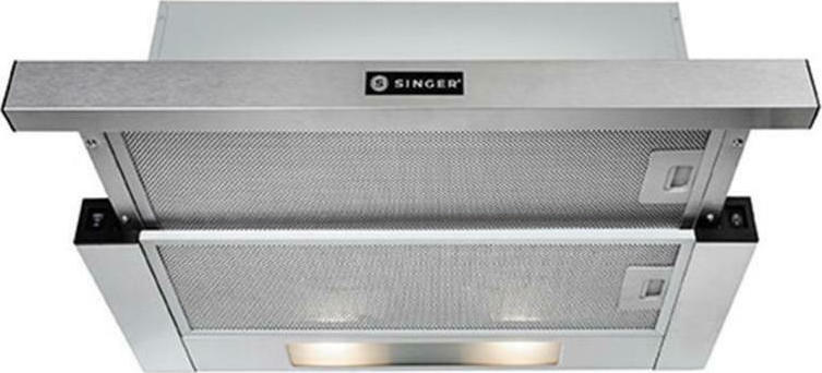 Singer Telescopic 601A 21 Συρόμενος Απορροφητήρας 60cm Inox