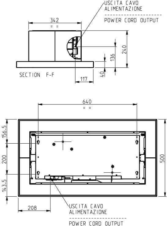 Elica Cloud Seven IX/F/90 Απορροφητήρας Νησίδα 90cm Inox